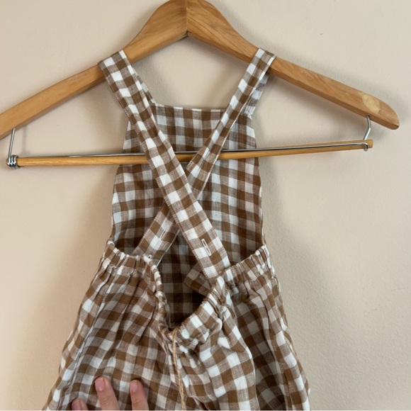 NWT The Simple Folk overall romper size 4/5 - Picture 3 of 5